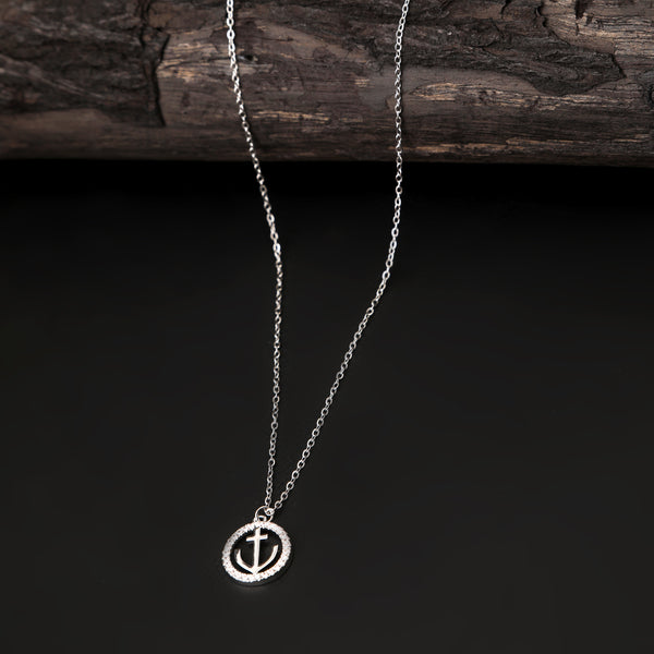 Women's Chain With Locket - Silver