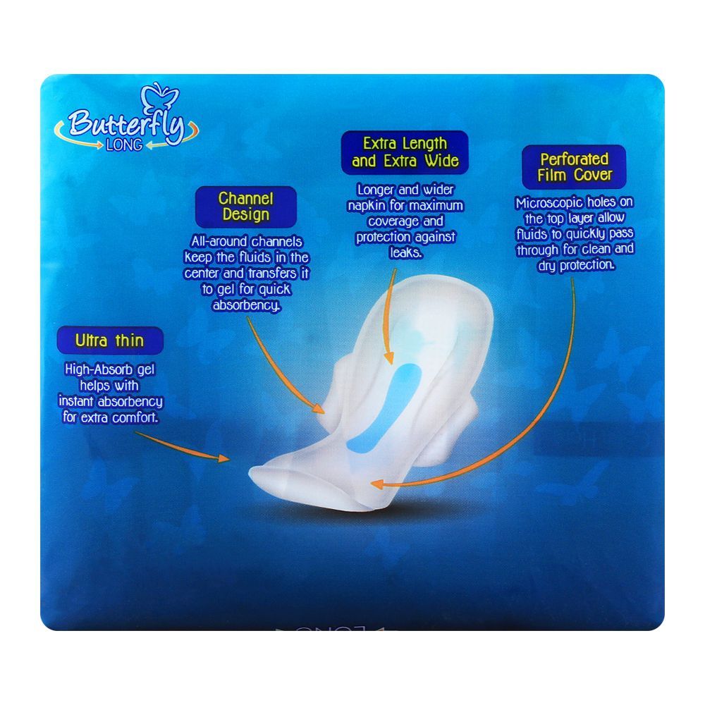 Butterfly Ultra Big Saver Sanitary Napkins XXL 16's, Sanitory Napkins, Butterfly, Chase Value