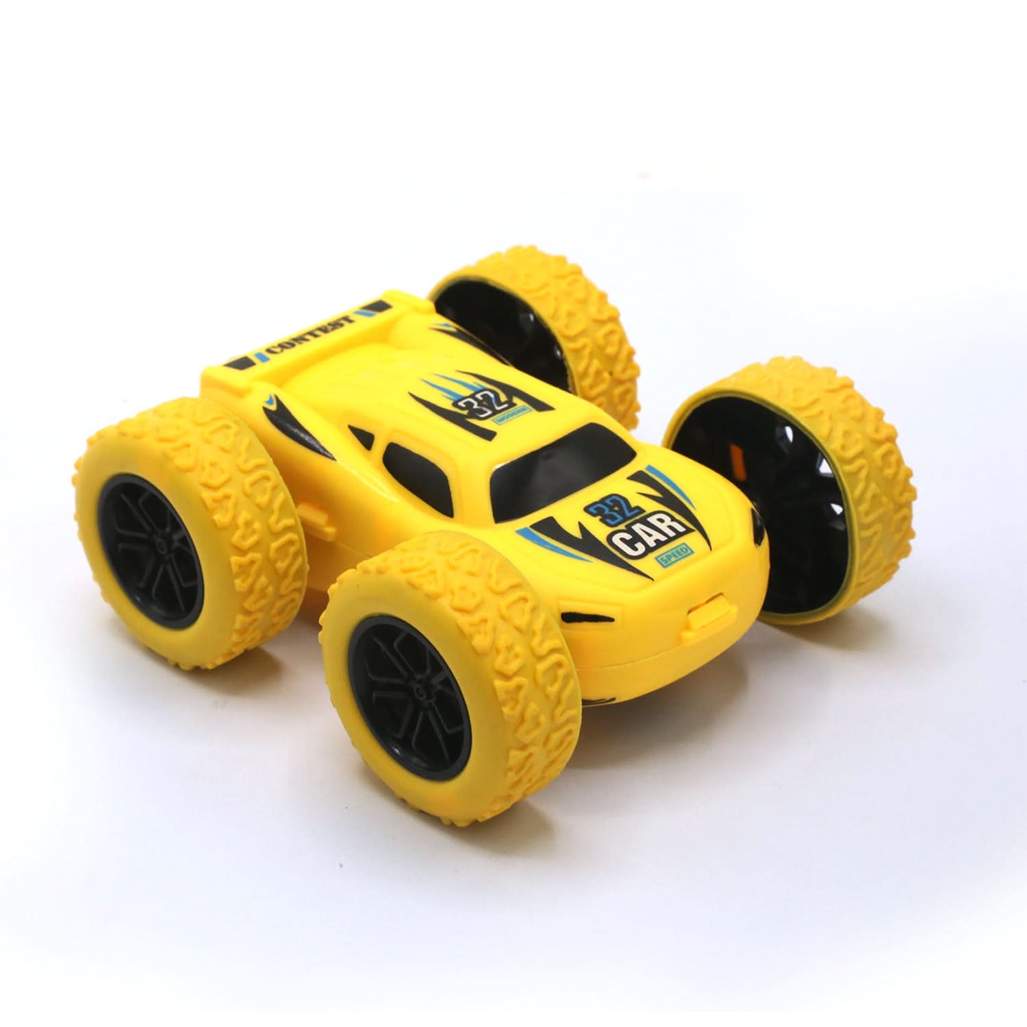 Friction Double-Sided 4 Wheel Car Counter Toy, Non-Remote Control, Chase Value, Chase Value