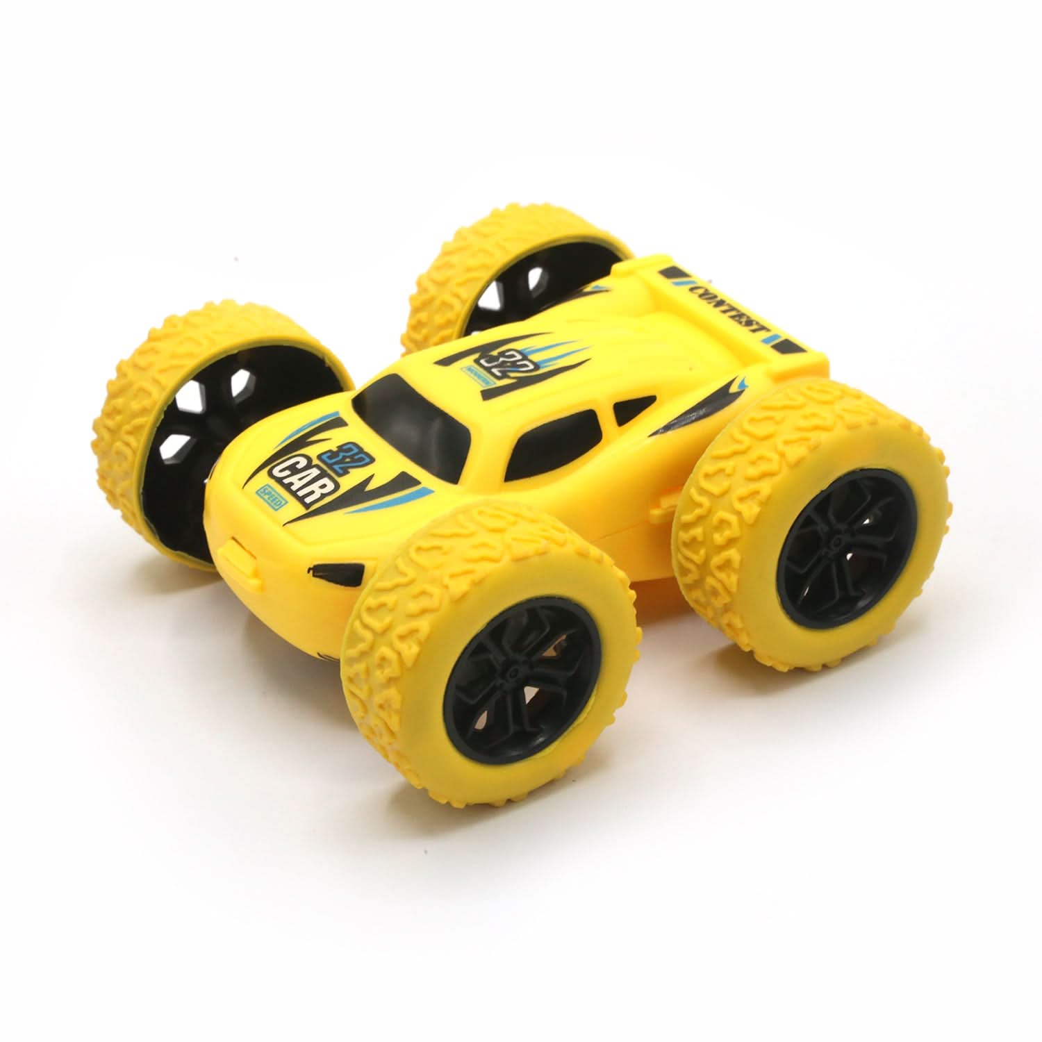 Friction Double-Sided 4 Wheel Car Counter Toy, Non-Remote Control, Chase Value, Chase Value