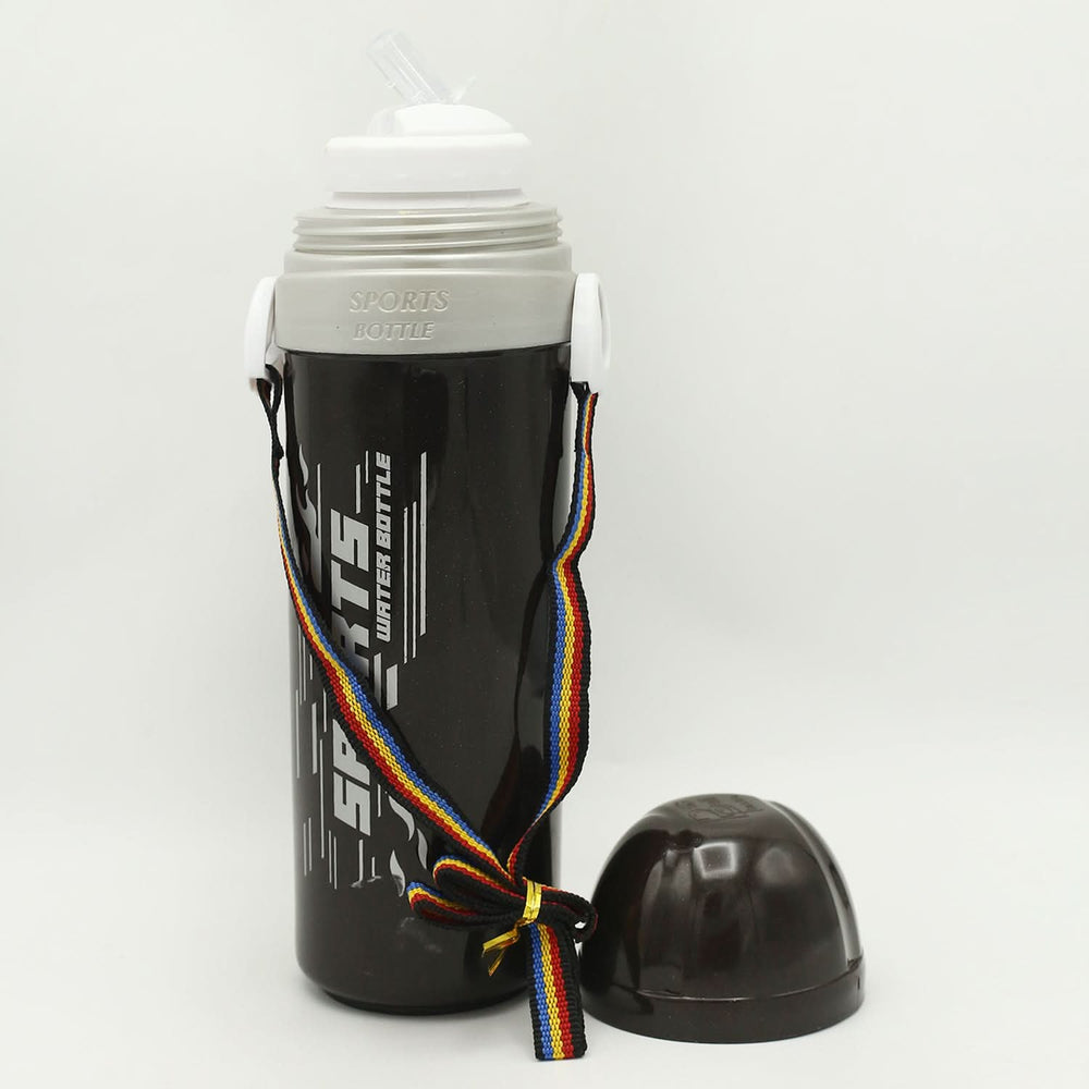 Sports Water Bottle - Dark Brown, Tiffin Boxes & Bottles, Chase Value, Chase Value