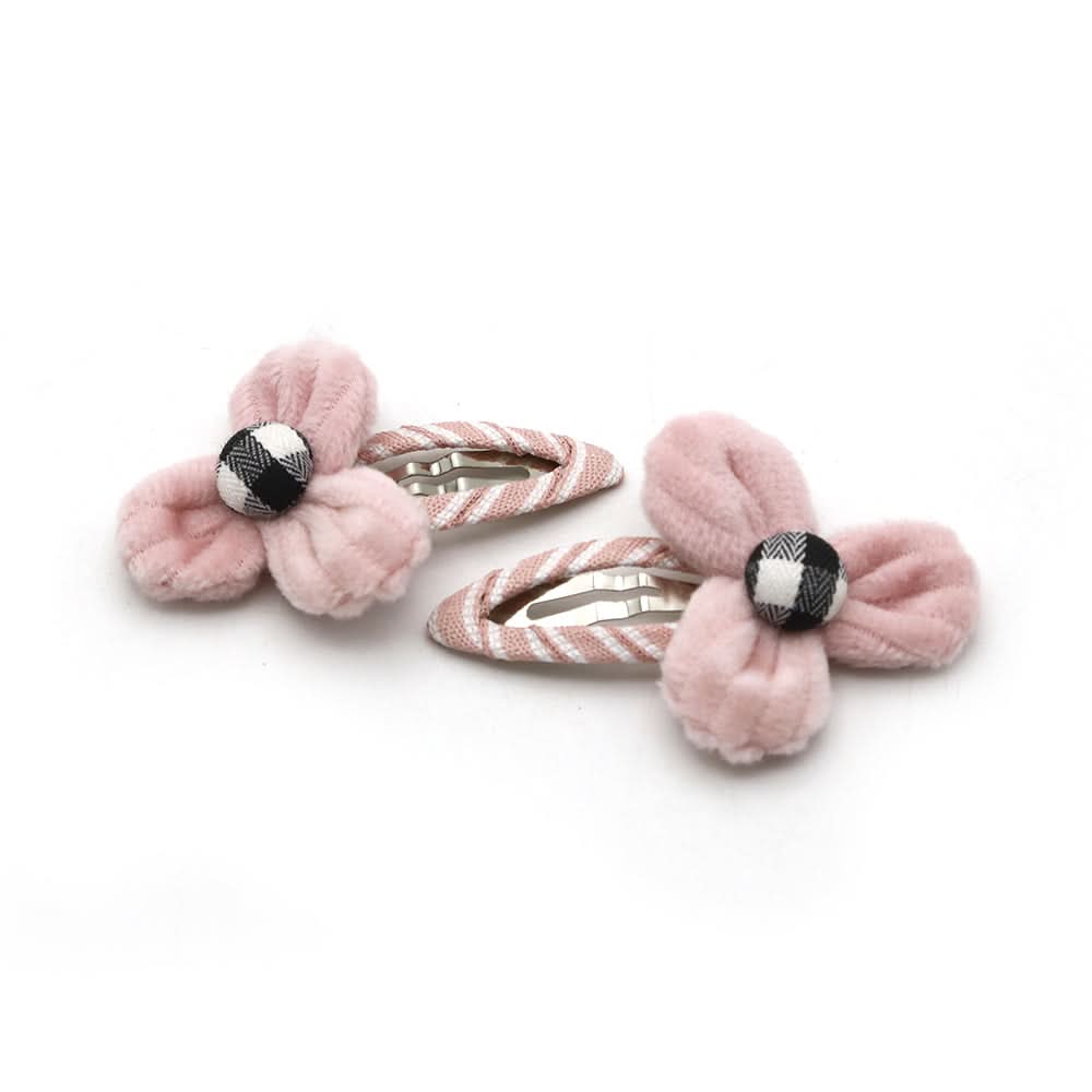 Girls Hair Pins 2 Pcs - Pink, Girls Hair Accessories, Chase Value, Chase Value