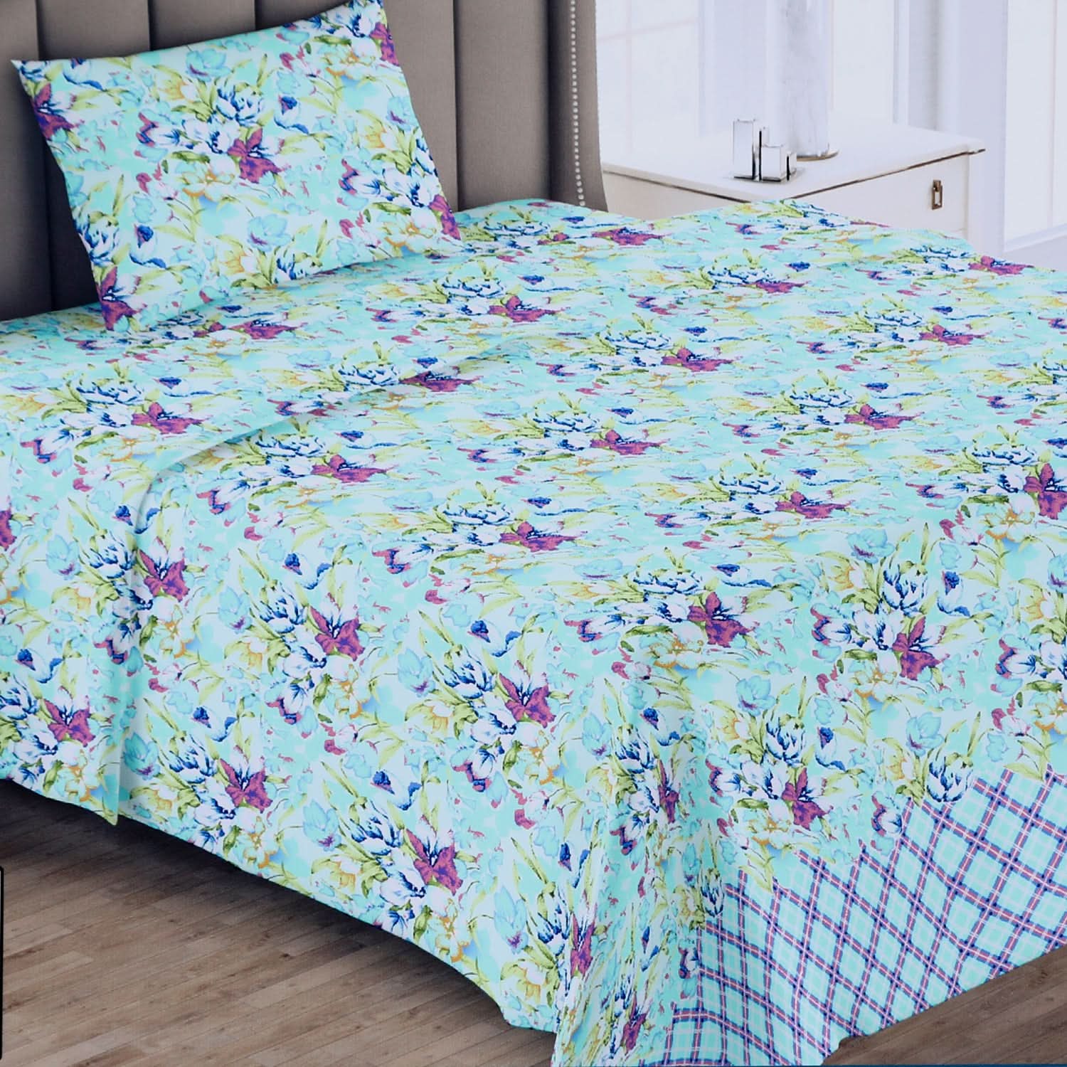 Single Bed Sheet -Multi Color, Single Size Bed Sheet, Chase Value, Chase Value