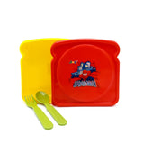Lunch Box – Everyday Food Container with Easy Snap Lid

 - Red, Tiffin Boxes & Bottles, Chase Value, Chase Value