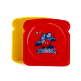 Lunch Box – Everyday Compact Food Container for School or Office

 - Red, Tiffin Boxes & Bottles, Chase Value, Chase Value