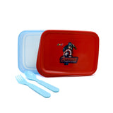 Slim Line Lunch Box – Sleek & Space-Saving Food Container

 - Red, Tiffin Boxes & Bottles, Chase Value, Chase Value