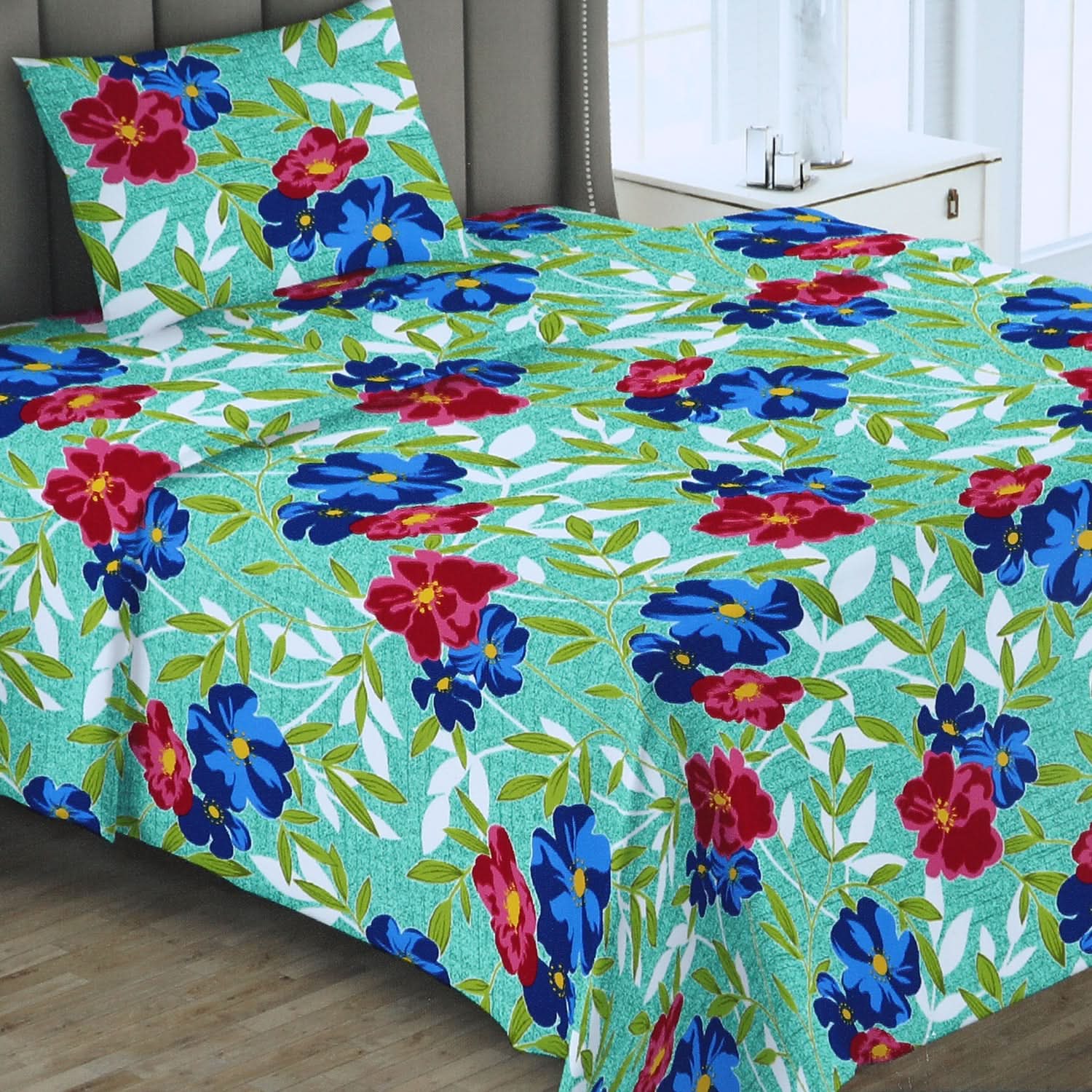 Single Bed Sheet -Multi Color, Single Size Bed Sheet, Chase Value, Chase Value