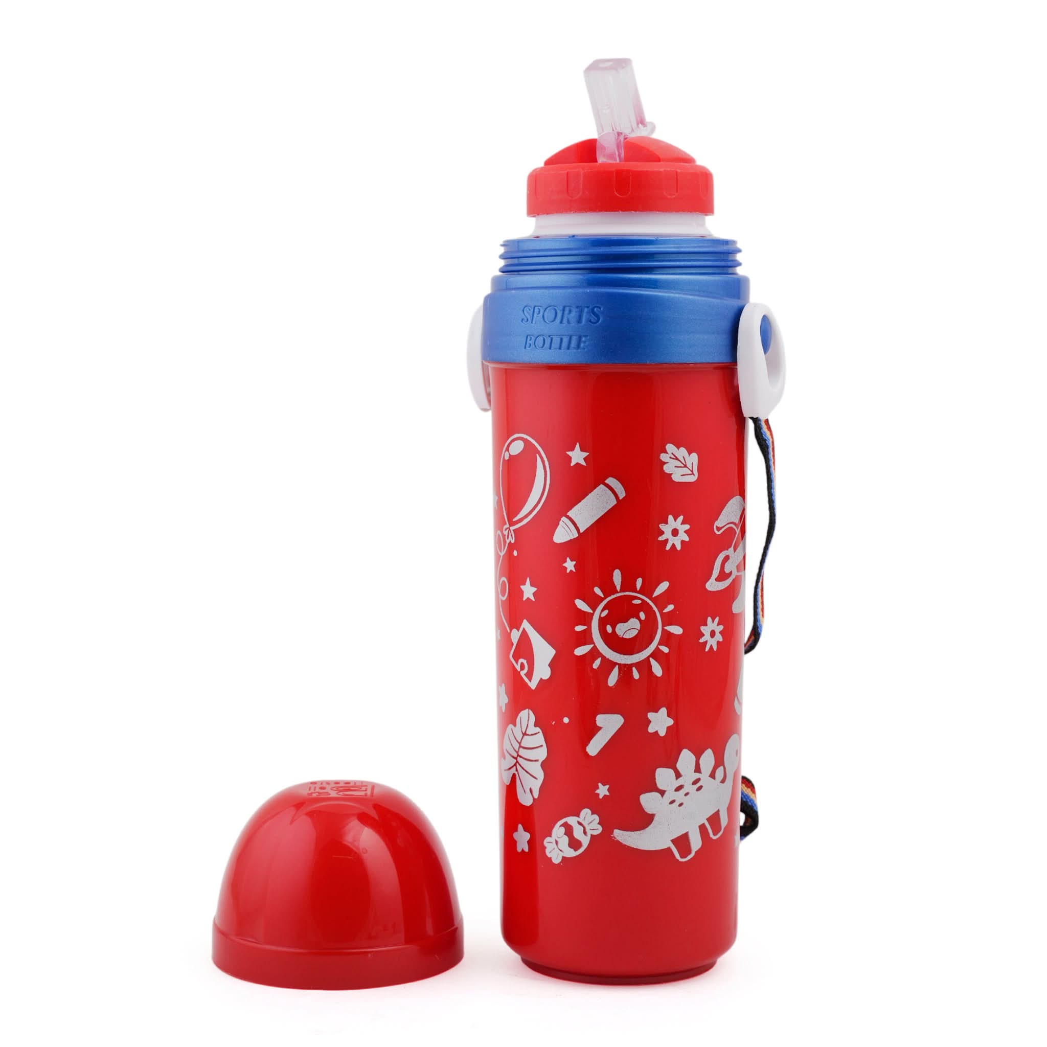 Sports Water Bottle Large - Red, Water Bottle, Chase Value, Chase Value