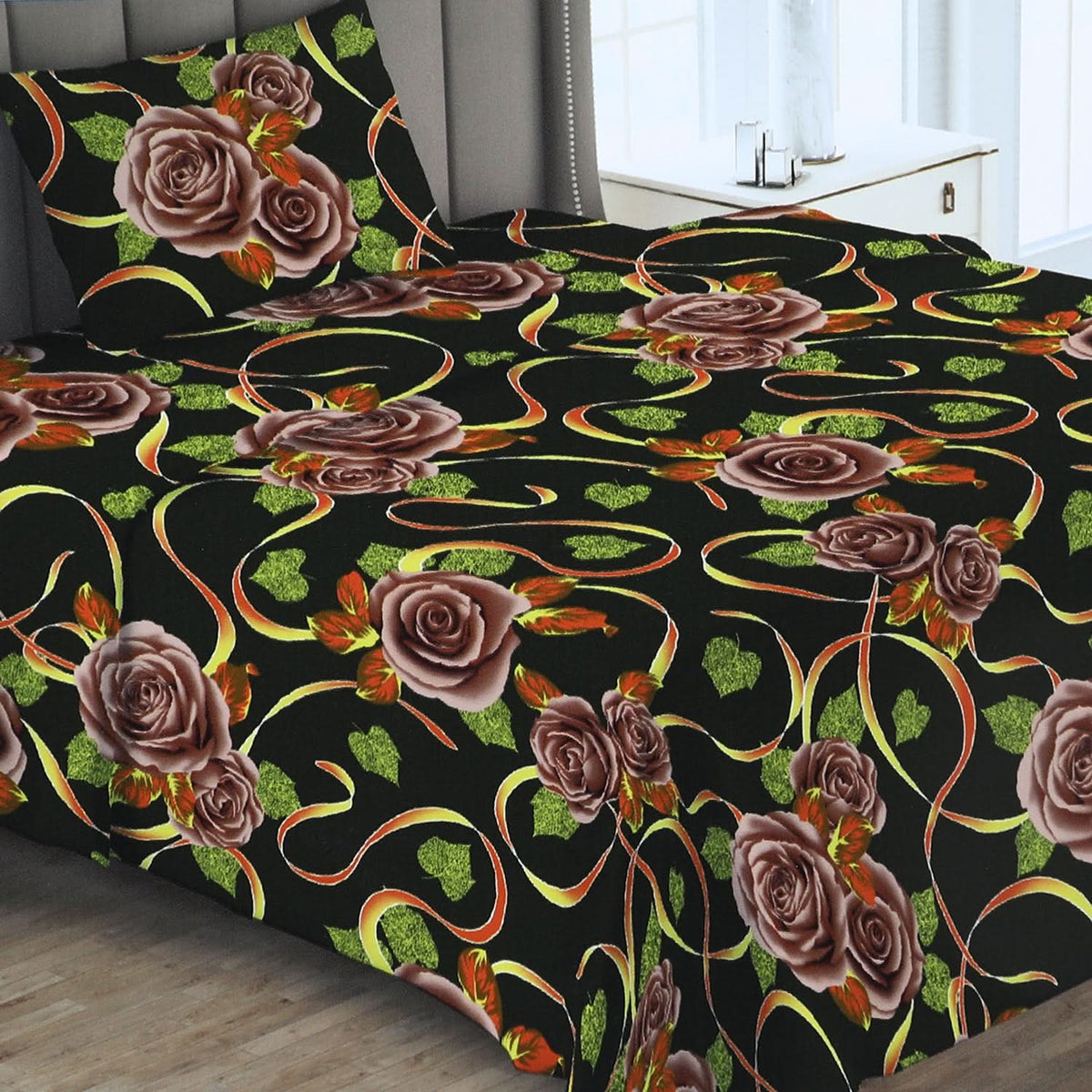 Single Bed Sheet -Multi Color, Single Size Bed Sheet, Chase Value, Chase Value