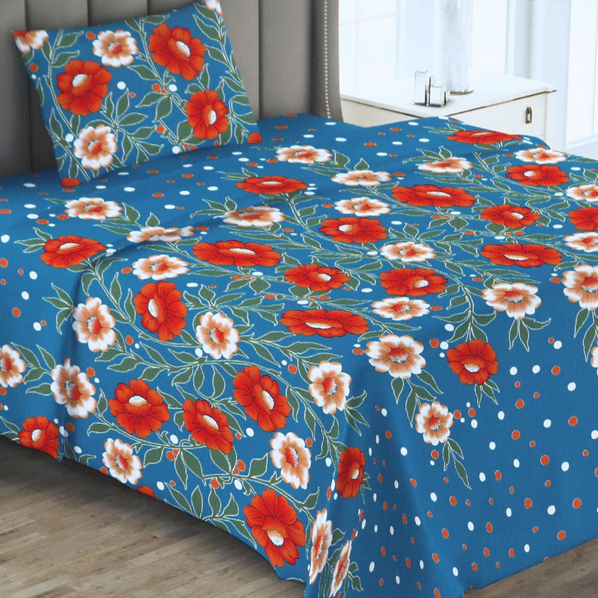 Single Bed Sheet -Multi Color, Single Size Bed Sheet, Chase Value, Chase Value
