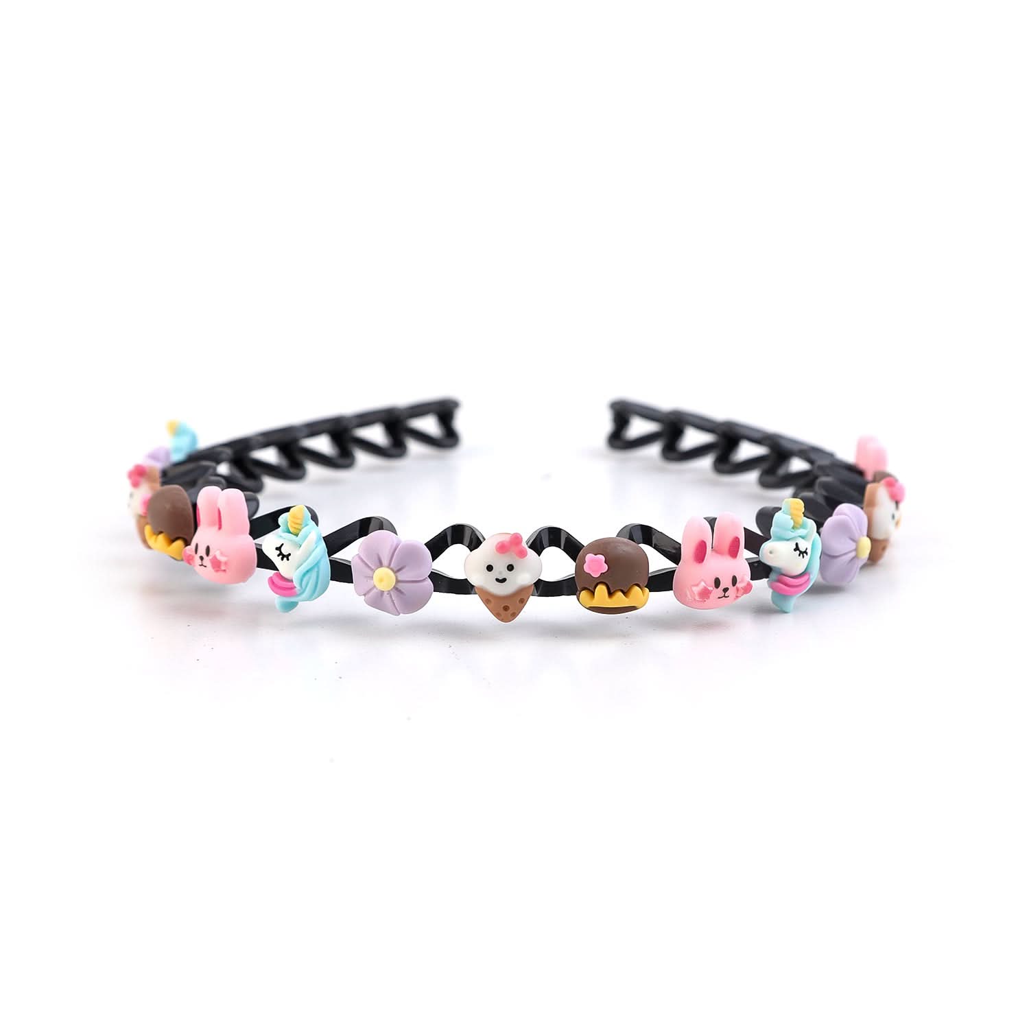Baby Character Hair Band - Black, Girls Hair Accessories, Chase Value, Chase Value