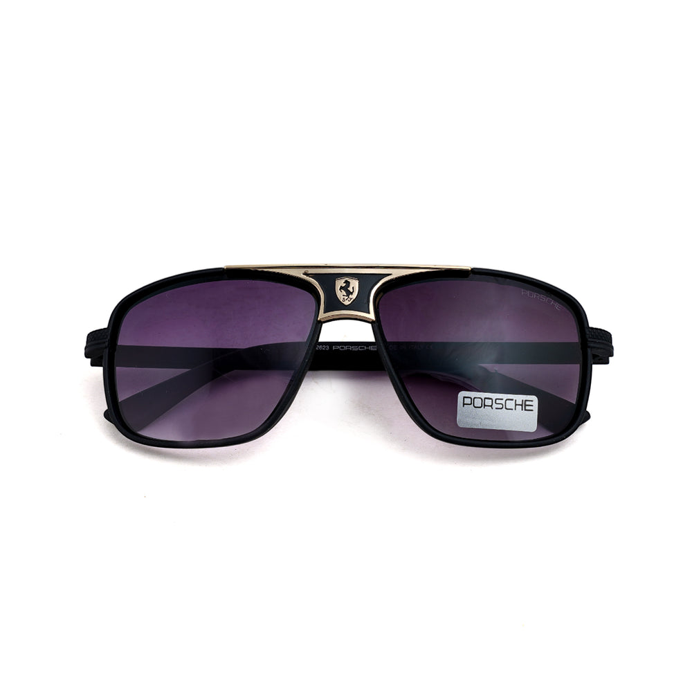 Men's Sunglasses With Pouch - Black, Men's Sunglasses, Chase Value, Chase Value