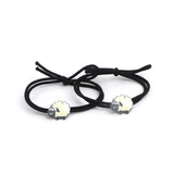 Fancy Hair Pony 2Pcs - Black, Girls Hair Accessories, Chase Value, Chase Value