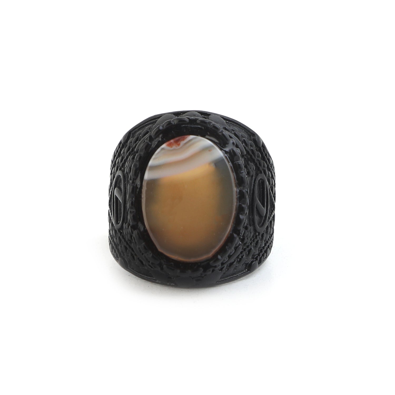 Mens' Durable Fing Ring for Daily Wear - Black, Men's Jewellery, Chase Value, Chase Value