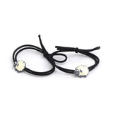 Fancy Hair Pony 2Pcs - Black, Girls Hair Accessories, Chase Value, Chase Value