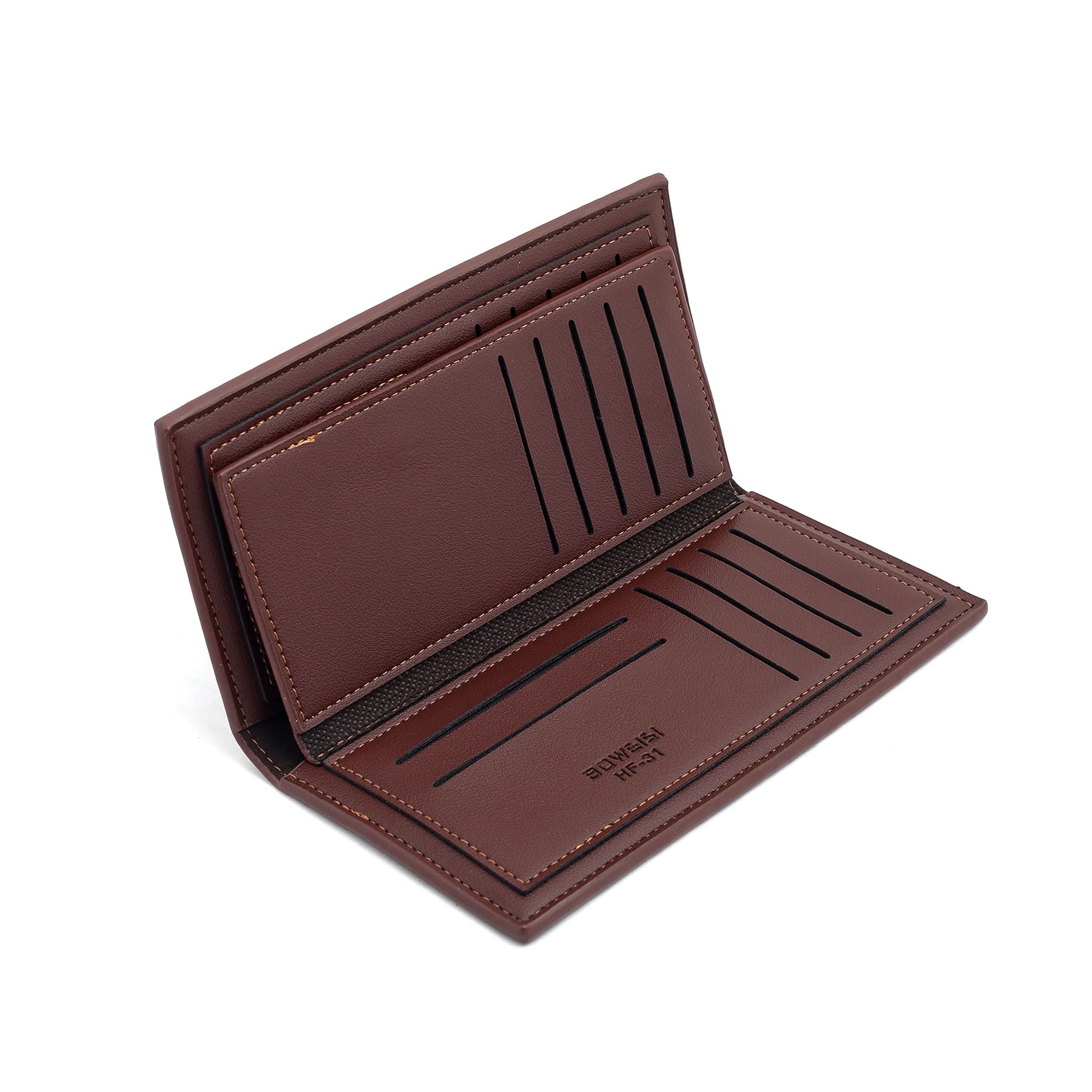 Men's Chequebook Wallet With Box - Brown, Men's Wallets, Chase Value, Chase Value