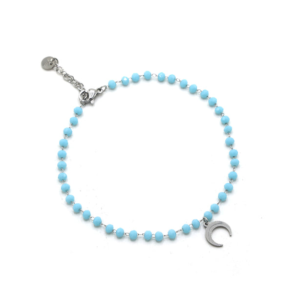 Women's Fashion Anklets - Cyan