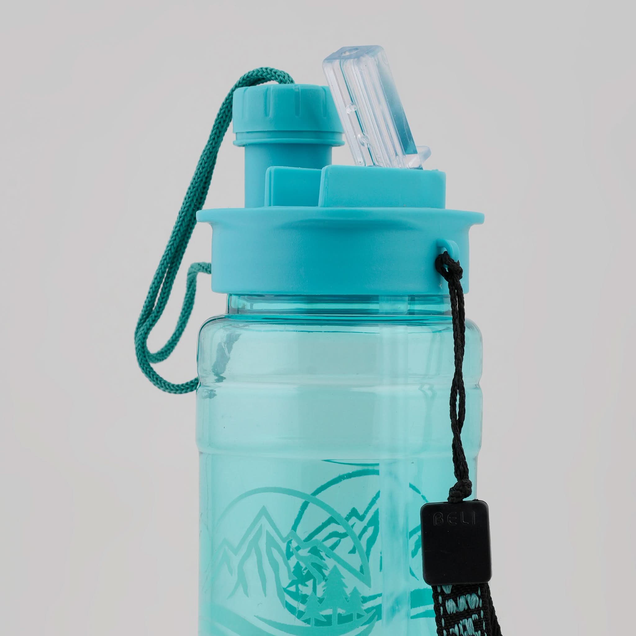 Crown Sports Bottle - Cyan, Water Bottle, Chase Value, Chase Value