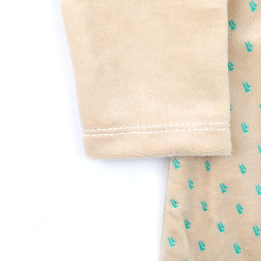 Newborn Boys Full Sleeves Suit - Cyan, Newborn Boys Sets & Suits, Chase Value, Chase Value