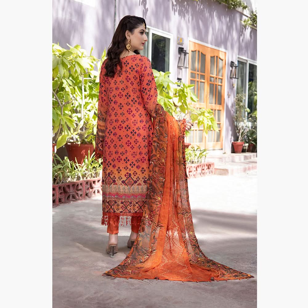 Schick Jaal Series Heavy Embroidered Unstitched 3Pcs Suit - 2, Women, 3Pcs Shalwar Suit, MI Creation, Chase Value