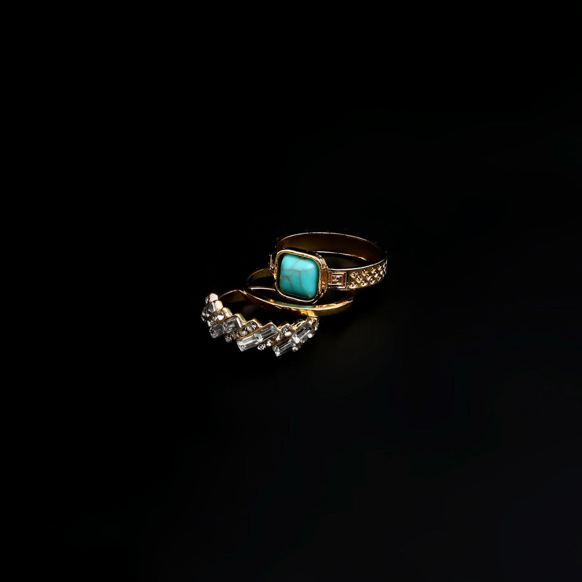 Women's Ring - Golden, Women Finger Rings, Chase Value, Chase Value