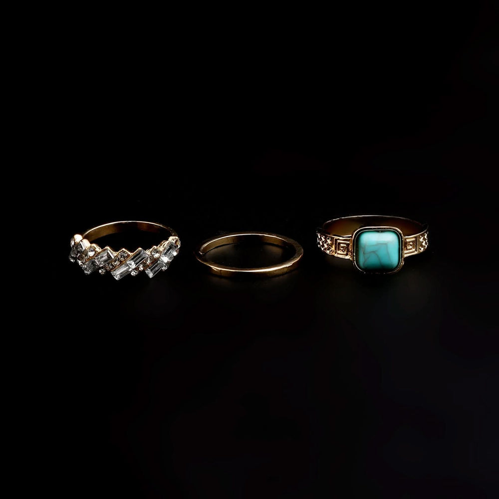 Women's Ring - Golden, Women Finger Rings, Chase Value, Chase Value
