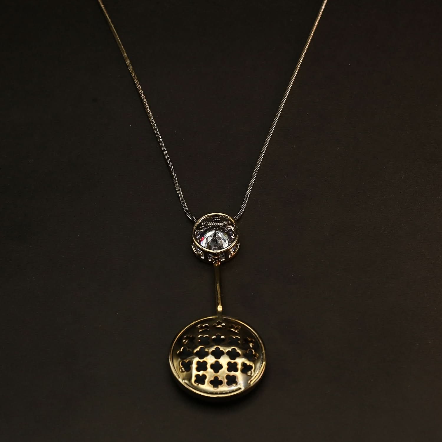 Women's Chain Mala - Golden, Women Chains & Lockets, Chase Value, Chase Value