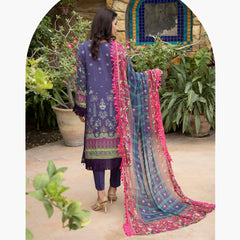 Schick Shahkar Viscose Boring Edition Unstitched 3Pcs Suit - 9, Women, 3Pcs Shalwar Suit, MI Creation, Chase Value