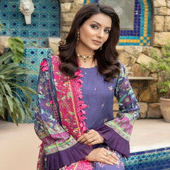 Schick Shahkar Viscose Boring Edition Unstitched 3Pcs Suit - 9, Women, 3Pcs Shalwar Suit, MI Creation, Chase Value