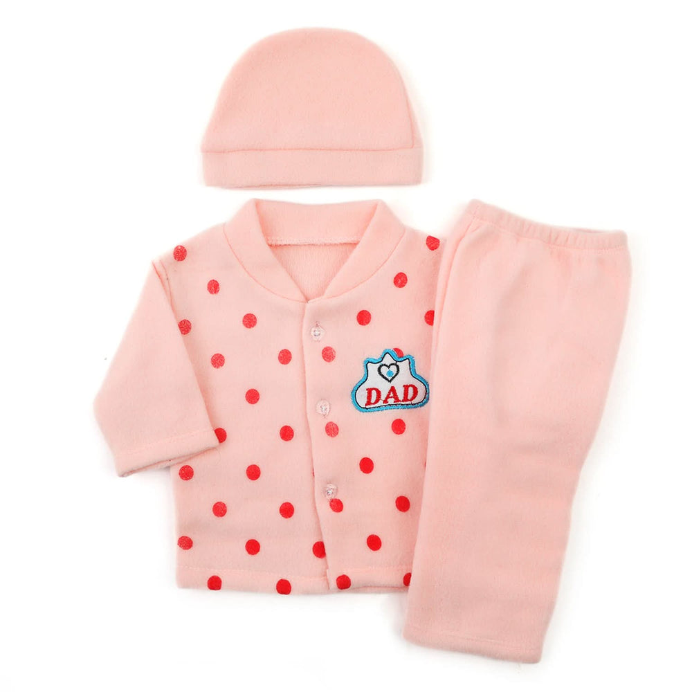 Newborn Boys Full Sleeves Suit - Light Pink, Newborn Boys Sets & Suits, Chase Value, Chase Value