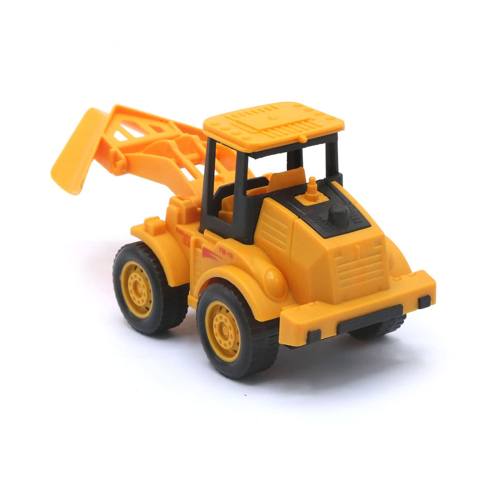 Construction Truck Pull-Back Counter Toy YM-F19 ST-02 - Mustard, Die-cast Model Car, Chase Value, Chase Value