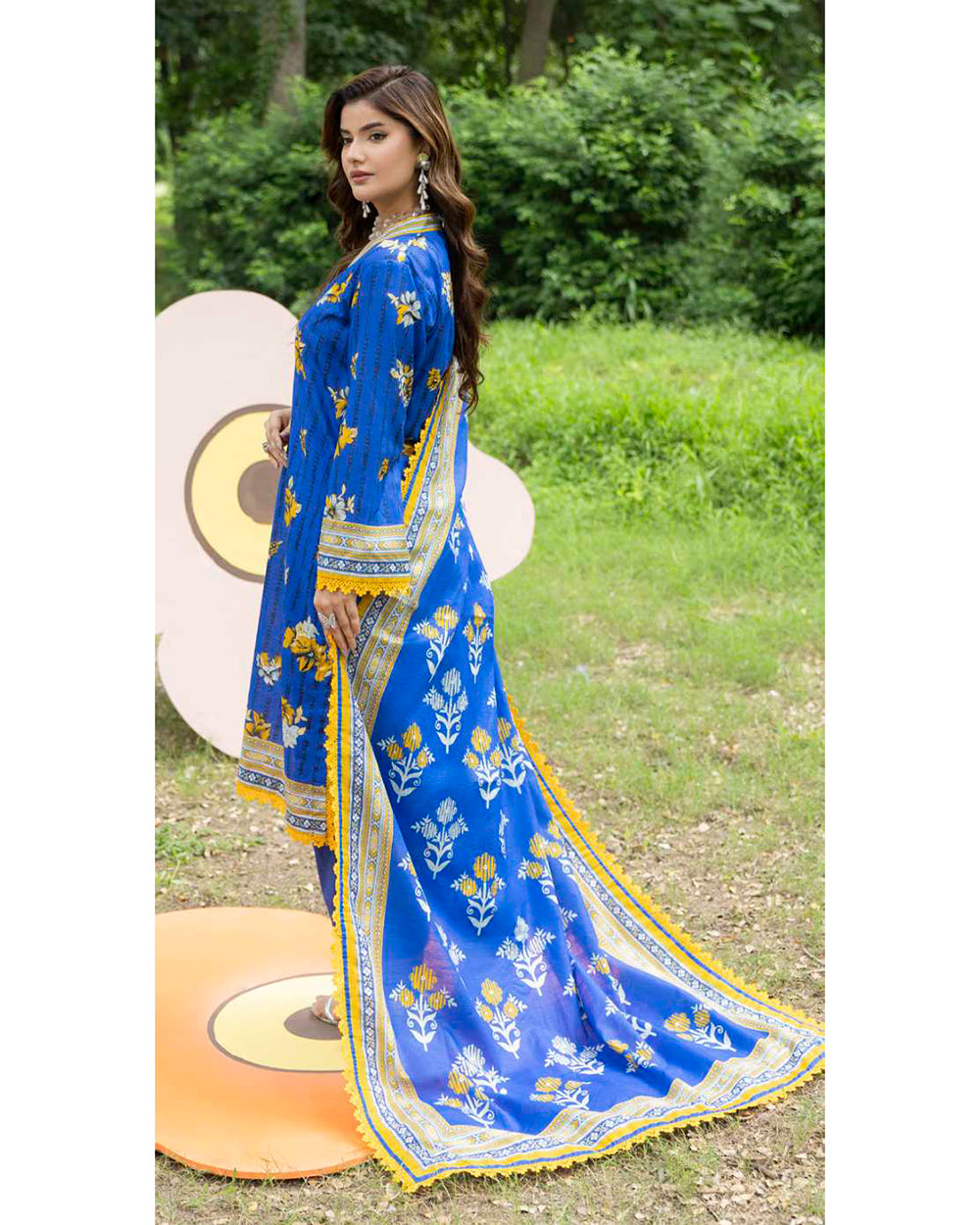 Colors Khaddar Digital Printed Suit - 3 Pc by Al-Zohaib