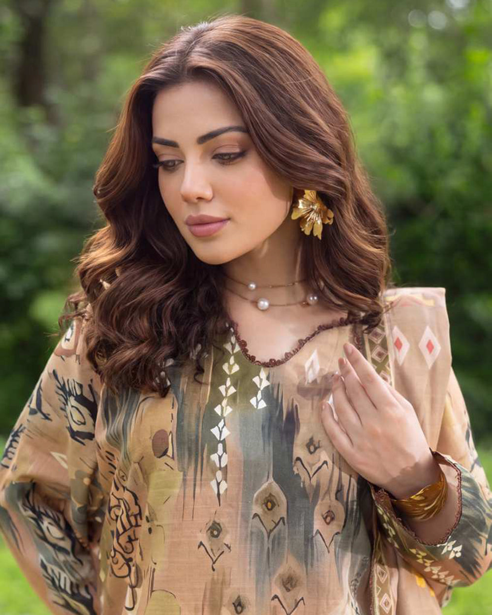 Colors Khaddar Digital Printed Suit - 3 Pc by Al-Zohaib