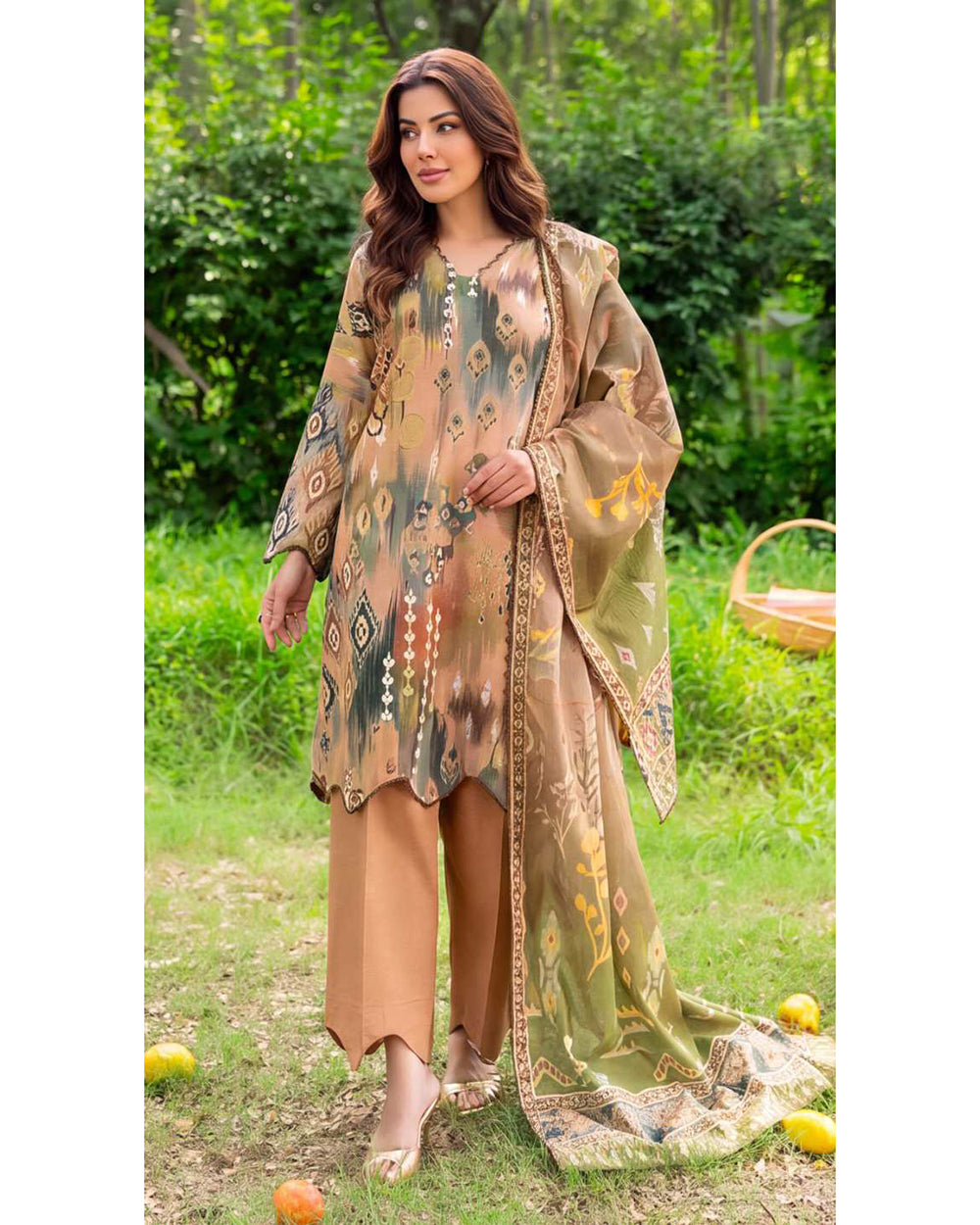 Colors Khaddar Digital Printed Suit - 3 Pc by Al-Zohaib