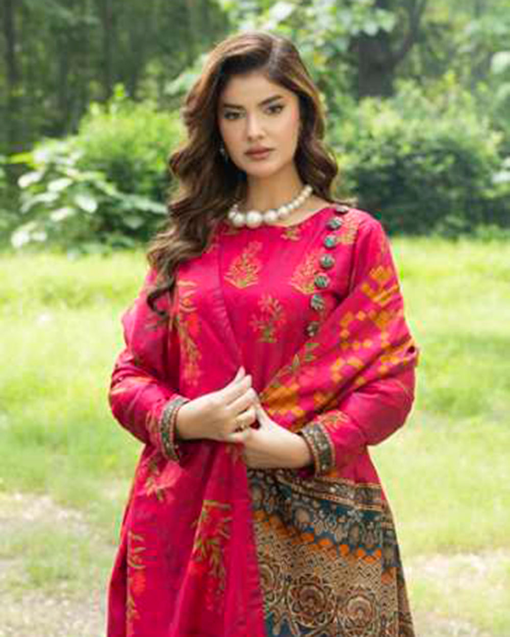 Colors Khaddar Digital Printed Suit - 3 Pc by Al-Zohaib