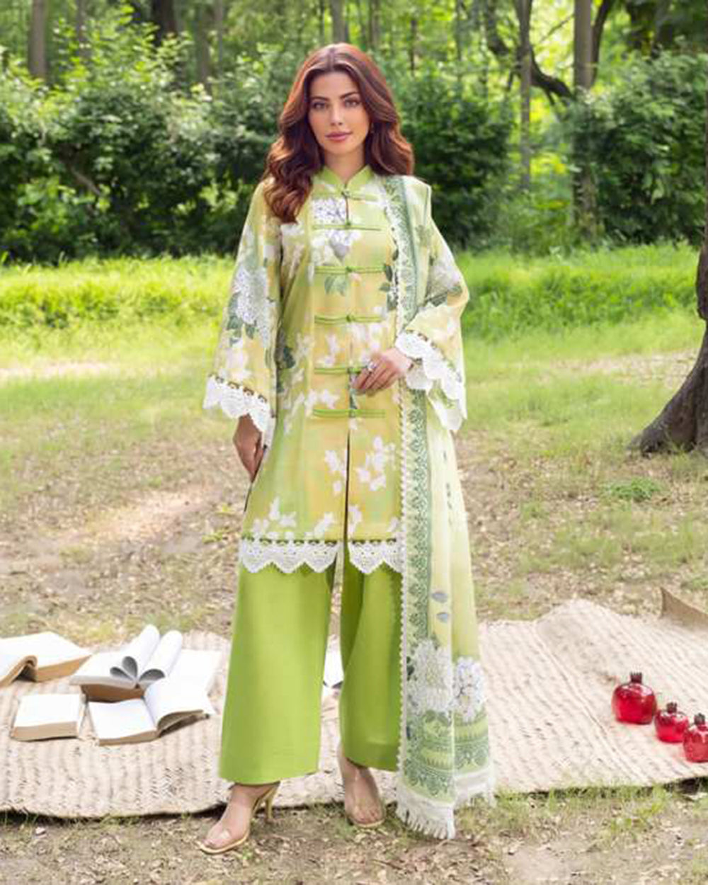 Colors Khaddar Digital Printed Suit - 3 Pc by Al-Zohaib