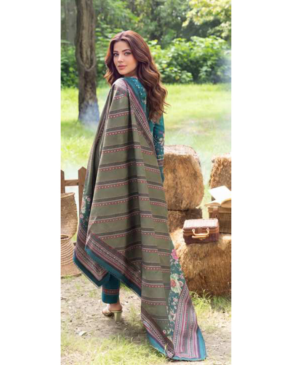 Colors Khaddar Digital Printed Suit - 3 Pc by Al-Zohaib
