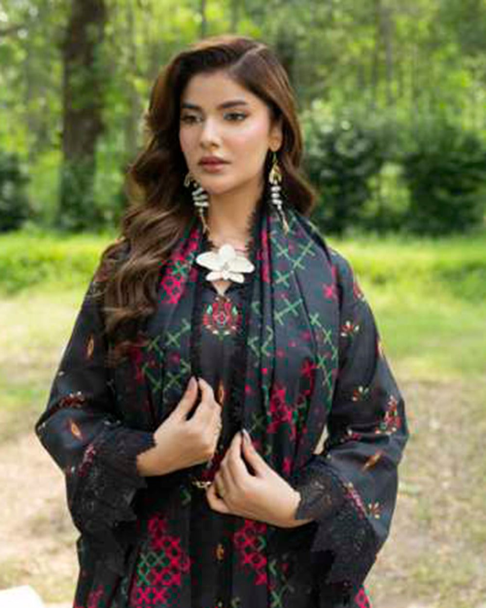 Colors Khaddar Digital Printed Suit - 3 Pc by Al-Zohaib