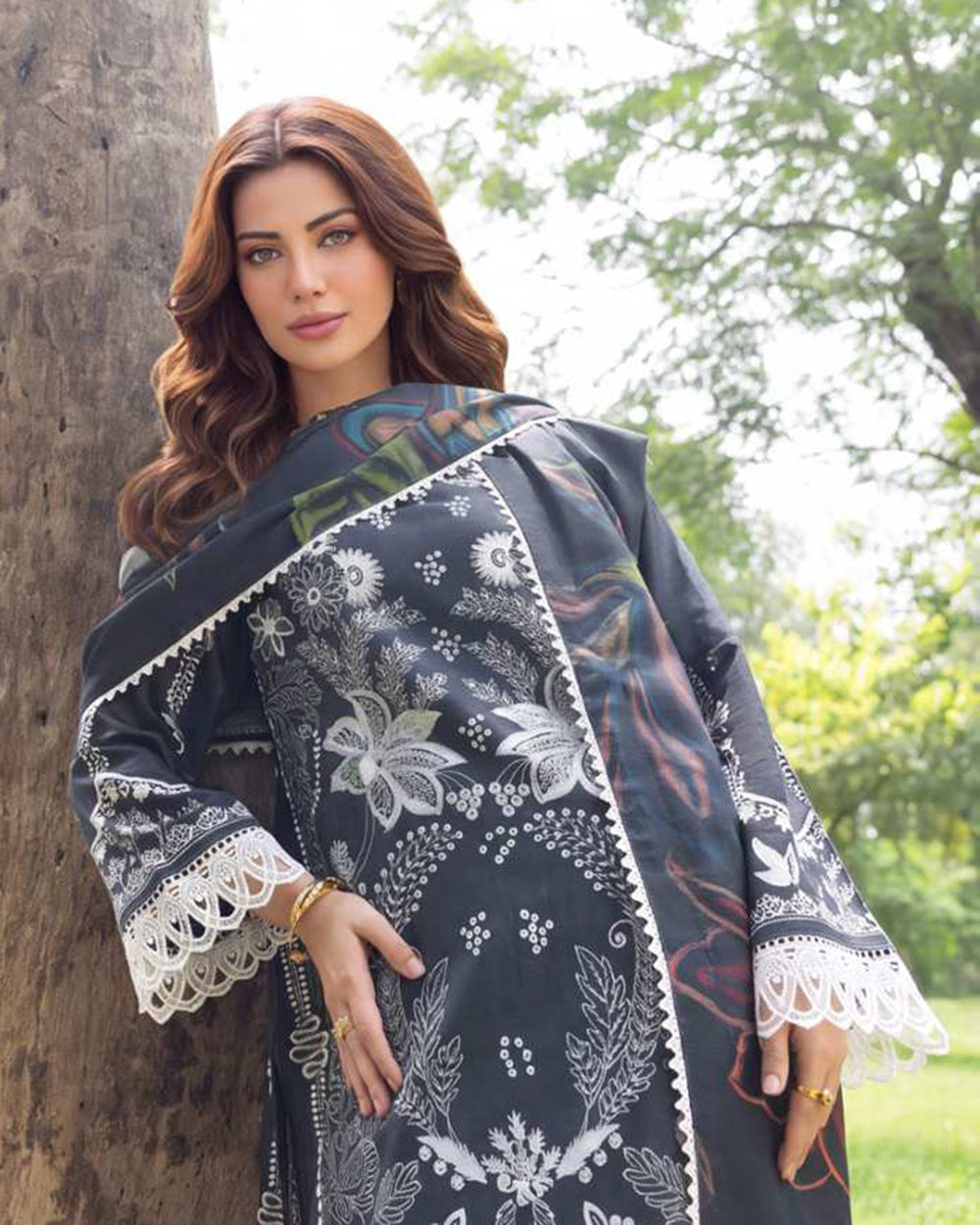 Colors Khaddar Digital Printed Suit - 3 Pc by Al-Zohaib
