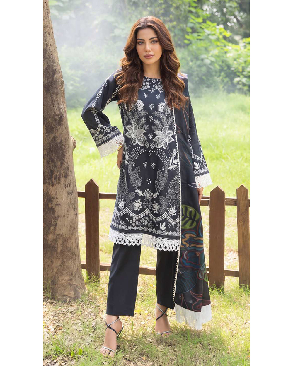 Colors Khaddar Digital Printed Suit - 3 Pc by Al-Zohaib