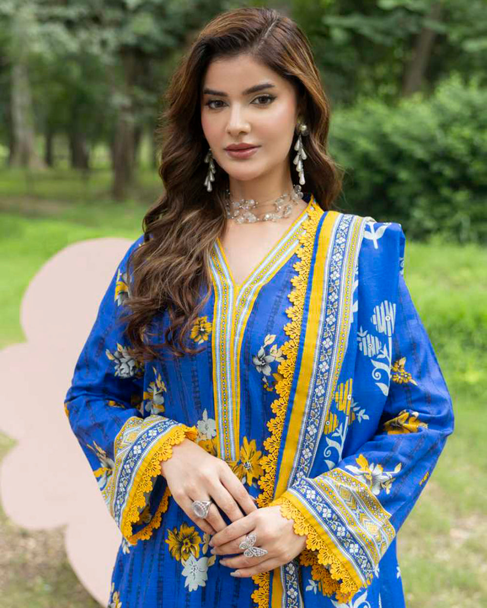Colors Khaddar Digital Printed Suit - 3 Pc by Al-Zohaib