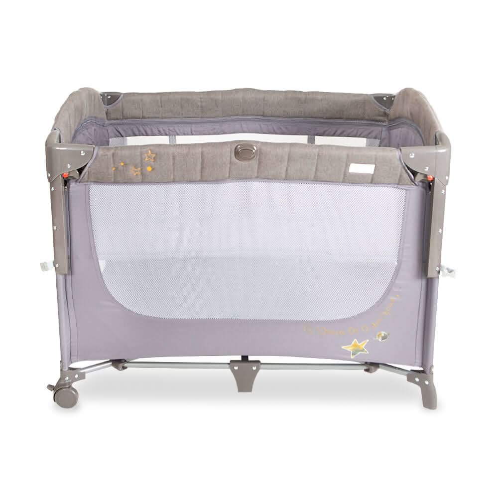 Tinnes Drop Side Play Pen - T302 - Grey, Carrier Strollers & Furniture, Tinnes, Chase Value