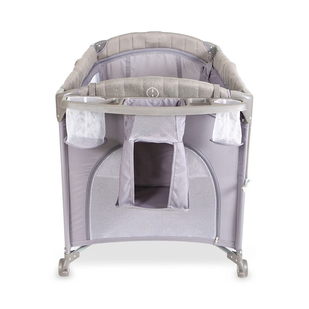 Tinnes Drop Side Play Pen - T302 - Grey, Carrier Strollers & Furniture, Tinnes, Chase Value