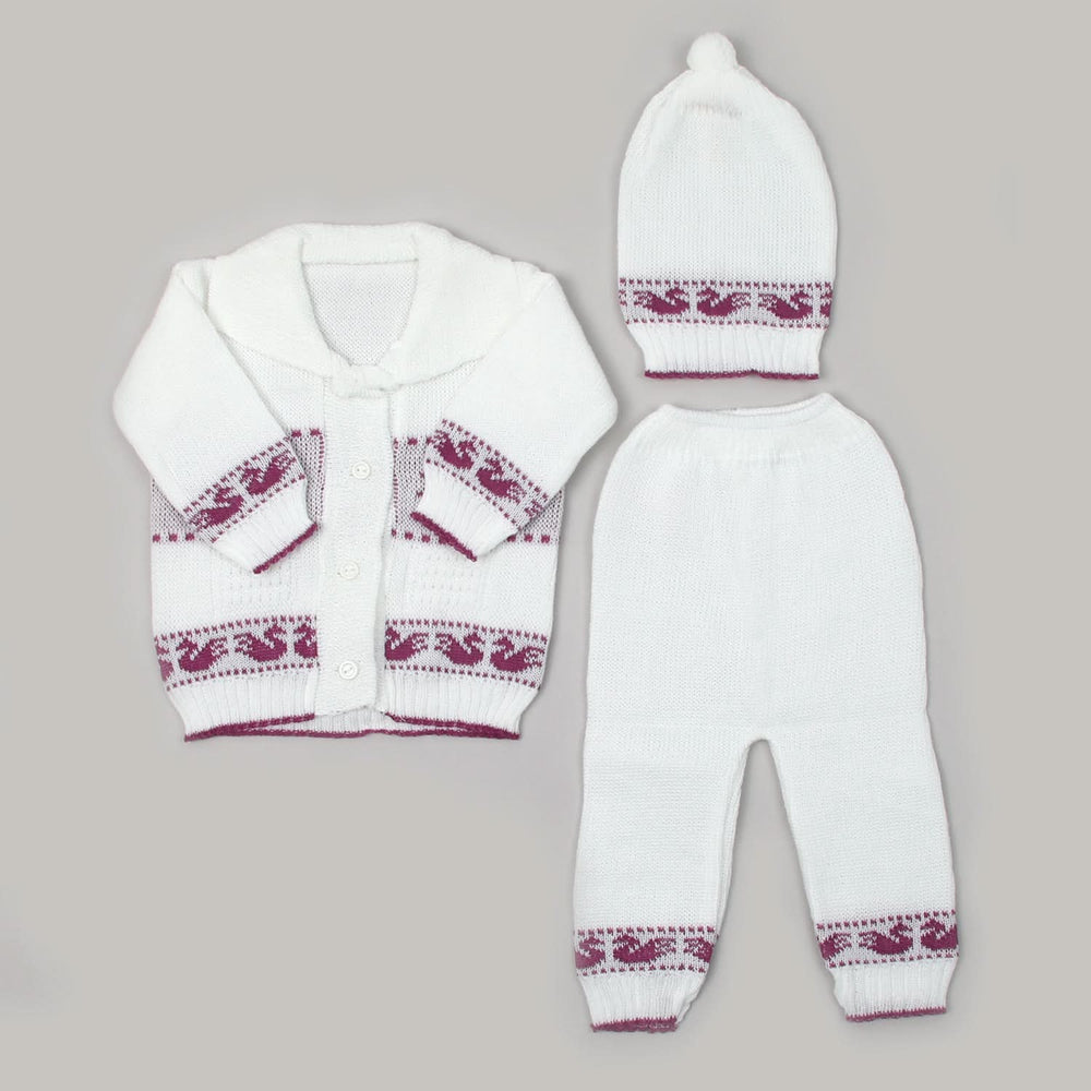 Newborn Boys Full Sleeves Suit - Purple, Newborn Boys Sets & Suits, Chase Value, Chase Value