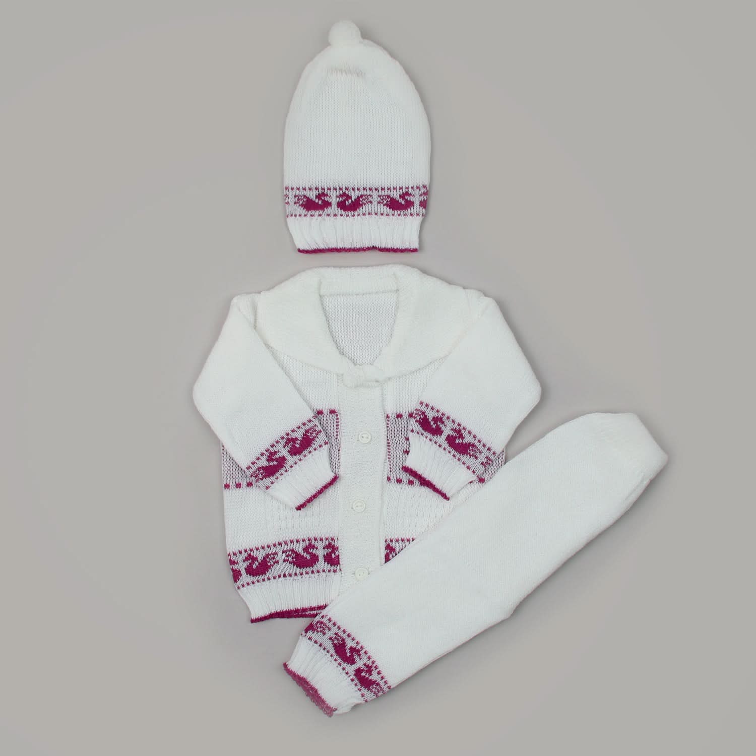 Newborn Boys Full Sleeves Suit - Purple, Newborn Boys Sets & Suits, Chase Value, Chase Value
