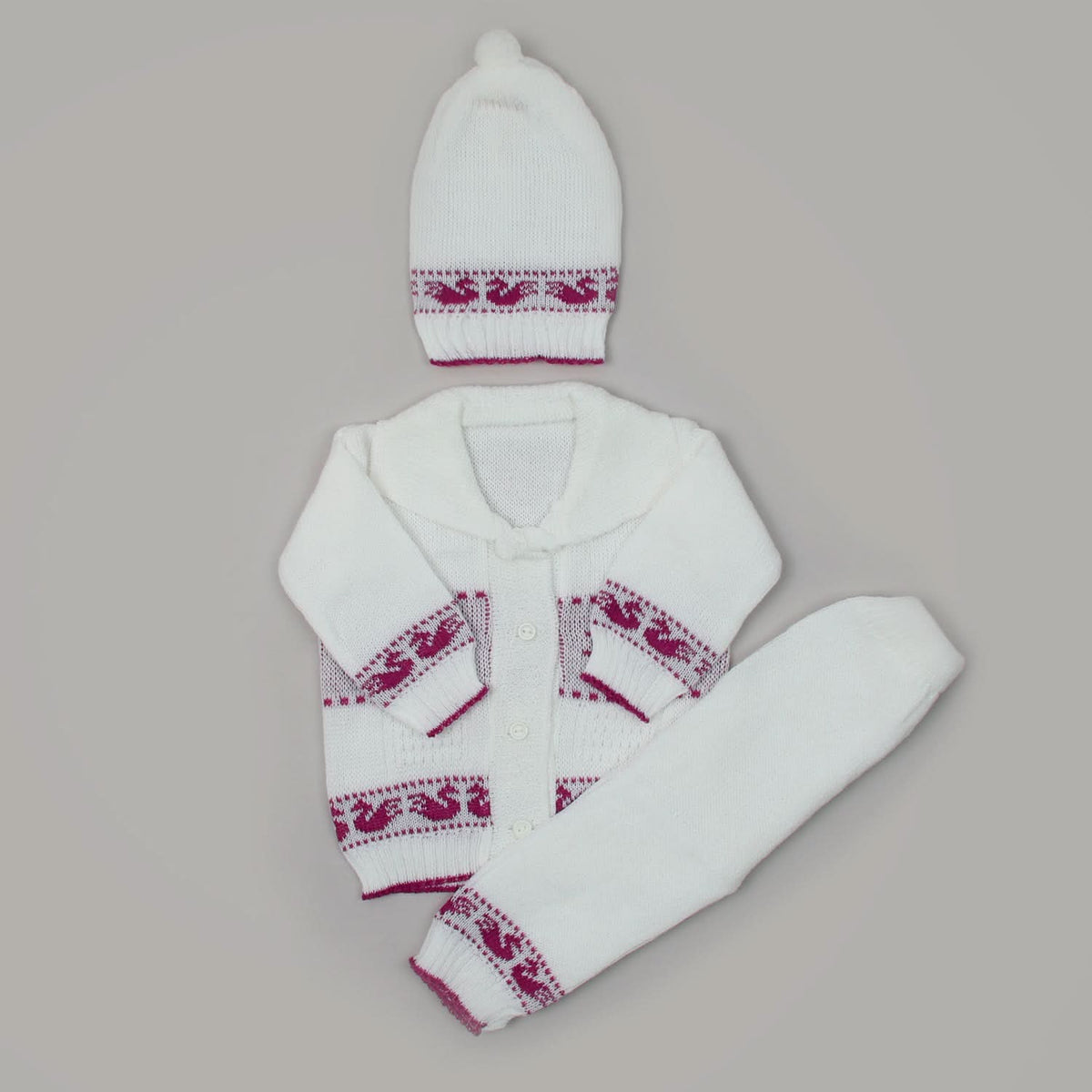 Newborn Boys Full Sleeves Suit - Purple, Newborn Boys Sets & Suits, Chase Value, Chase Value