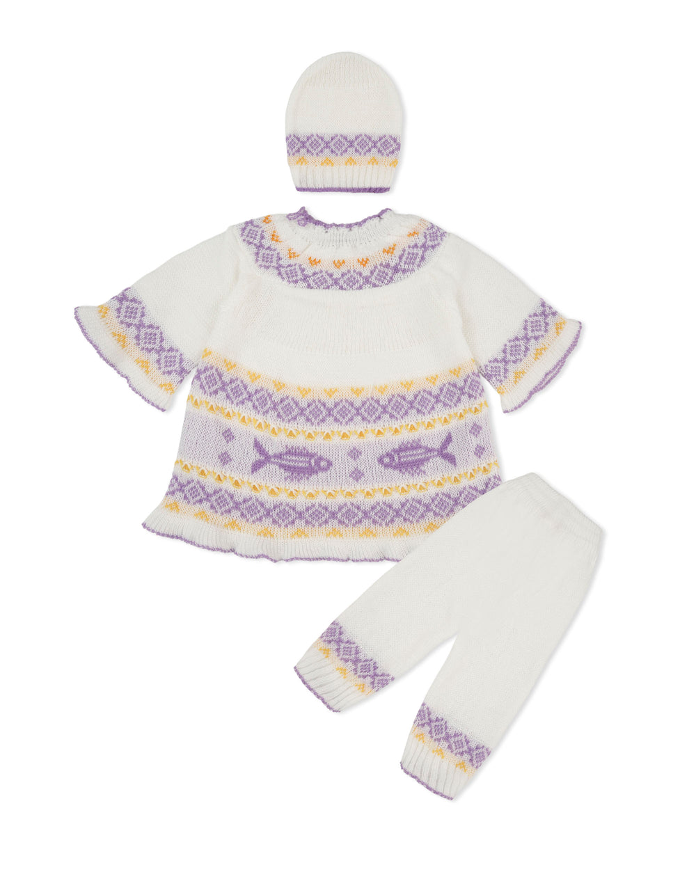 Newborn Girls Irani Suit 3 Piece Set, Newborn Girls Sets & Suits, Chase Value, Chase Value