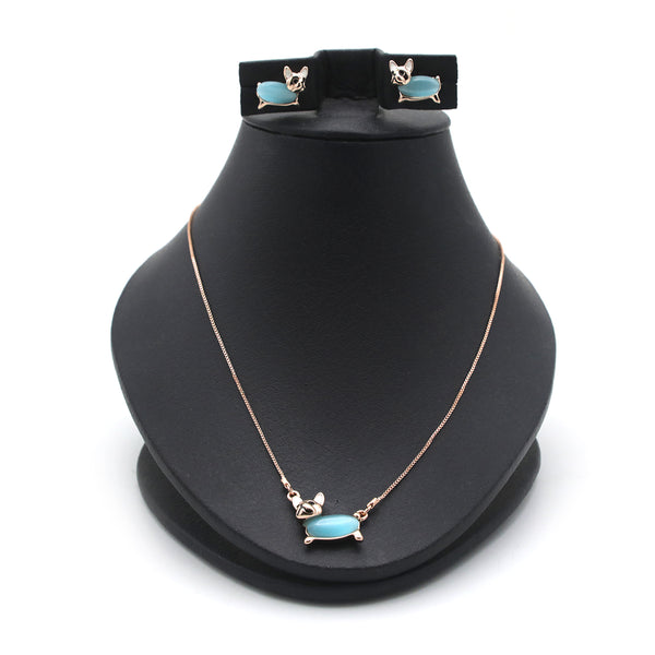 Women's Locket Set - Sea Green
