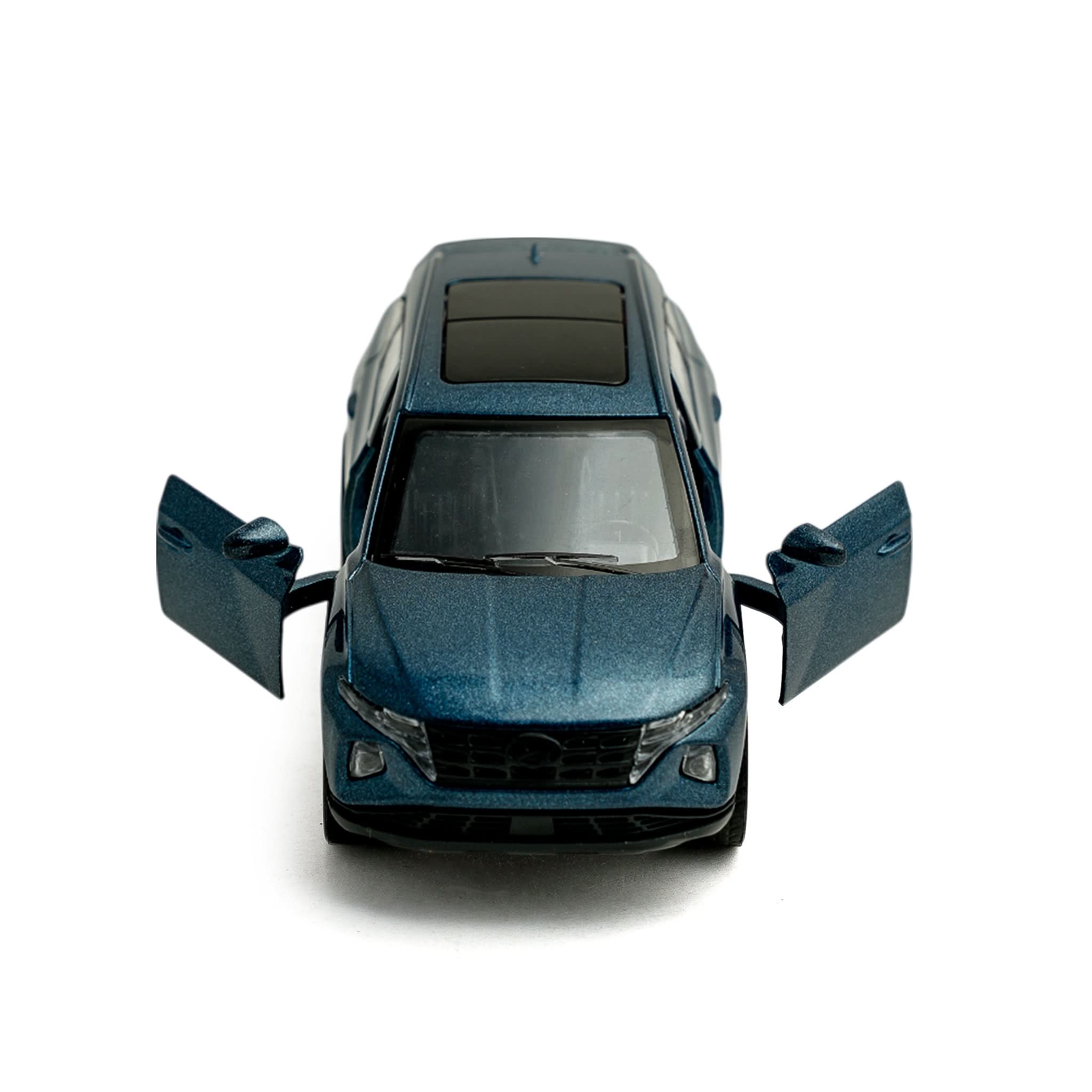 Die Cast Car With Light And Sound - Steel Green, Die-cast Model Car, Chase Value, Chase Value