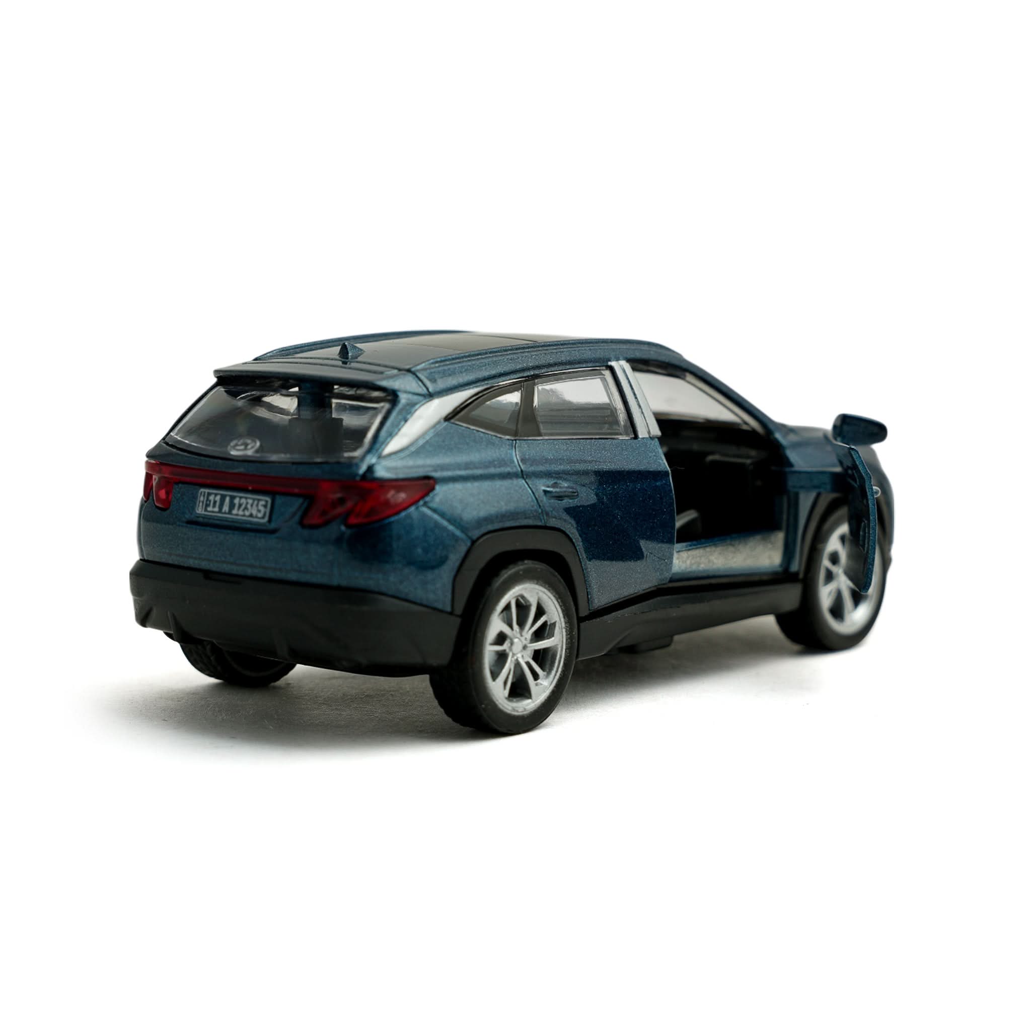 Die Cast Car With Light And Sound - Steel Green, Die-cast Model Car, Chase Value, Chase Value